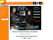 Tablet Screenshot of confusion-online.de